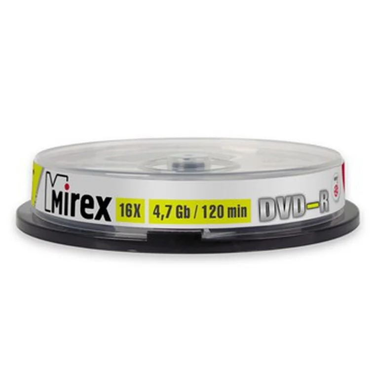 Диск CD-R Mirex 700 Mb, 48х, Cake Box (10), Ink Printable (10/300)