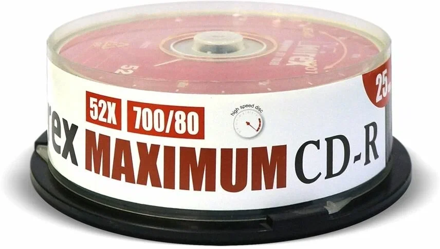 Диск CD-R Mirex 700 Mb, 52х, Maximum, Бум. конверт (1), (1/600)