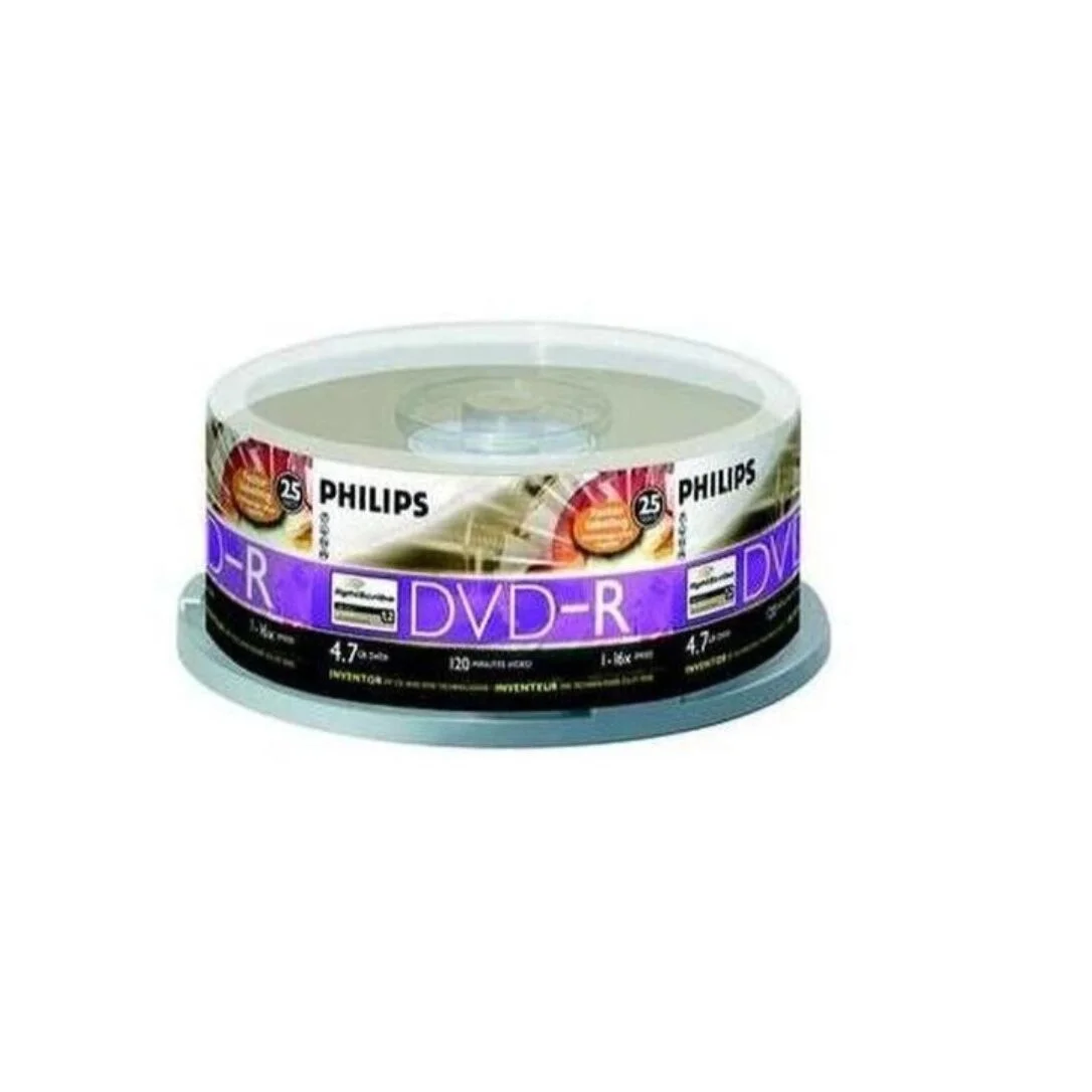 Диск DVD-RW Philips 4.7 Gb, 4x, Cake Box (25)