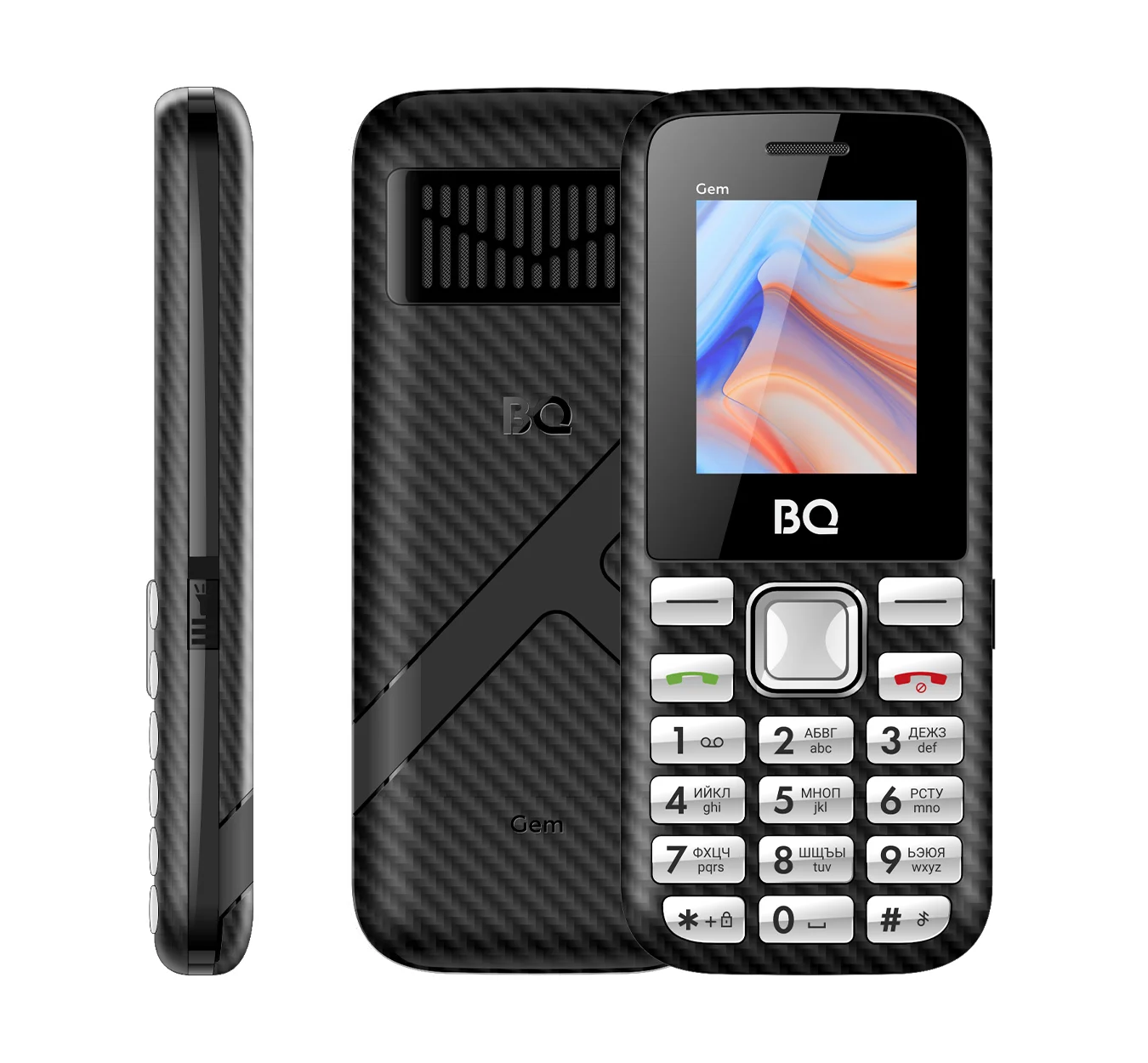 Мобильный телефон BQ 1860 Gem Dark Blue темно-синий (без СЗУ в комплекте)