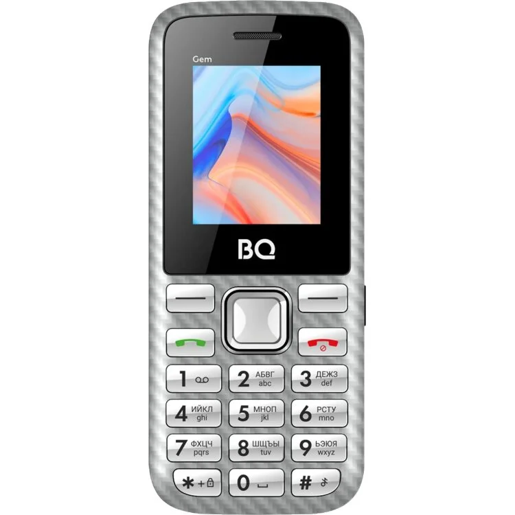 Мобильный телефон BQ 1860 Gem Gray серый (без СЗУ в комплекте)
