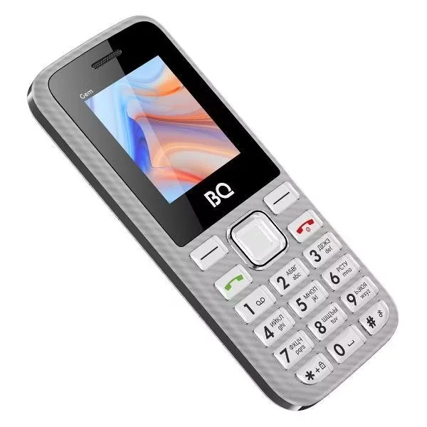 Мобильный телефон BQ 1860 Gem Gray серый (без СЗУ в комплекте)