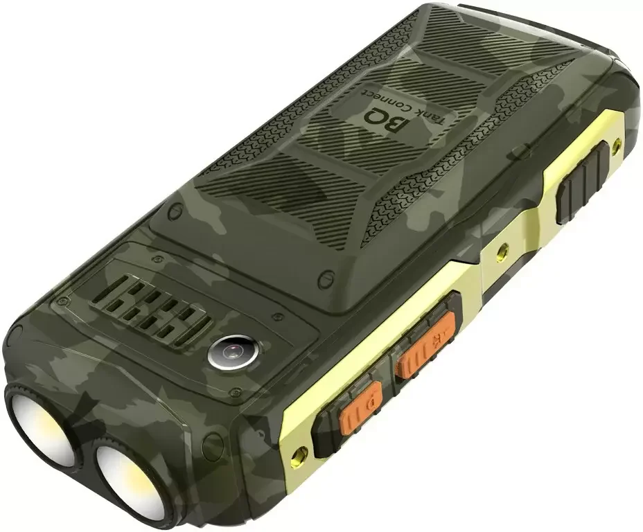 Мобильный телефон BQ 2430L Tank Connect Camouflage+Gold