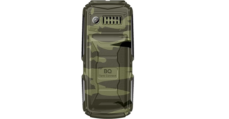 Мобильный телефон BQ 2430L Tank Connect Camouflage+Gold