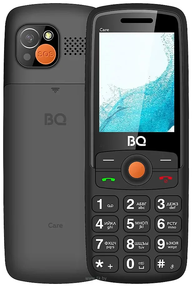 Мобильный телефон BQ 2459 Care Black