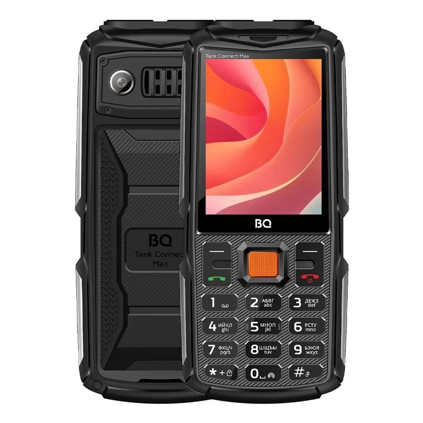Мобильный телефон BQ 2830L Tank Connect Max Black+Gunmetal