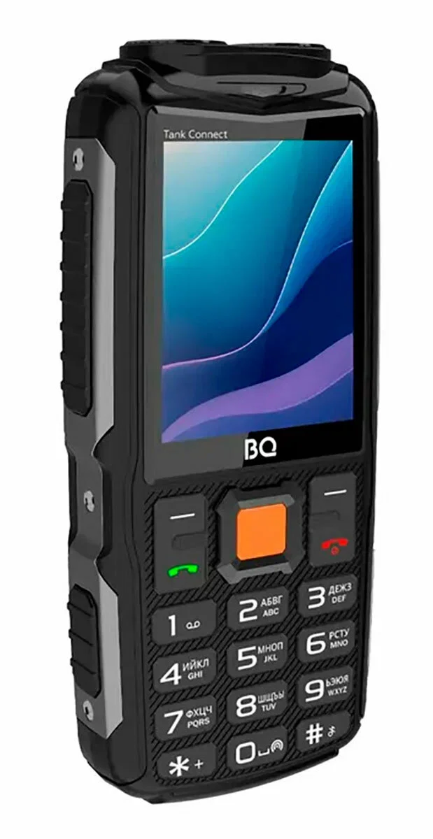 Мобильный телефон BQ BQ 2430L Tank Connect Black+Gunmetal