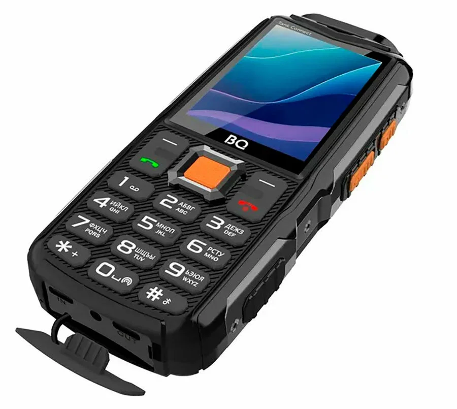 Мобильный телефон BQ BQ 2430L Tank Connect Black+Gunmetal