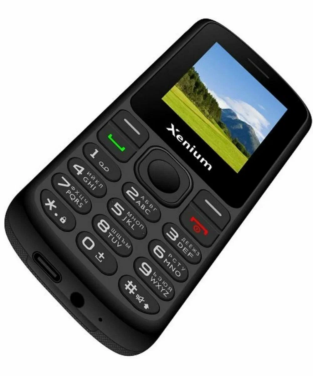 Мобильный телефон Philips Xenium X160 черный