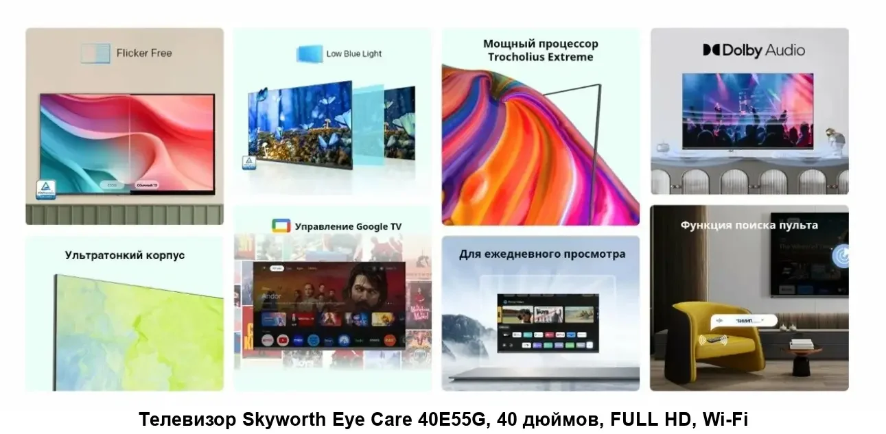 Телевизор Skyworth 40E55G