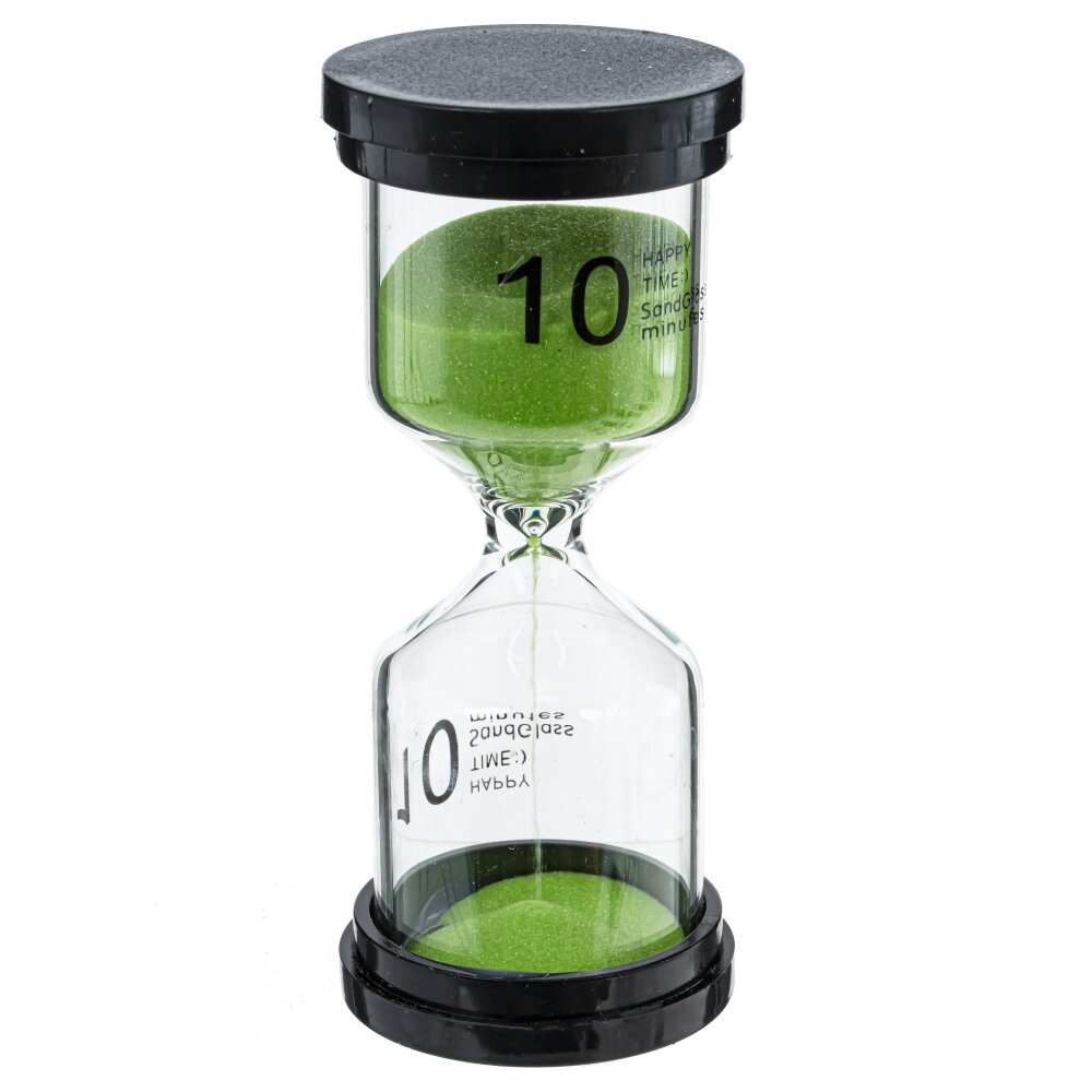 Часы песочные (10 мин.), L4,5 W4,5 H10,5 см, 5в.