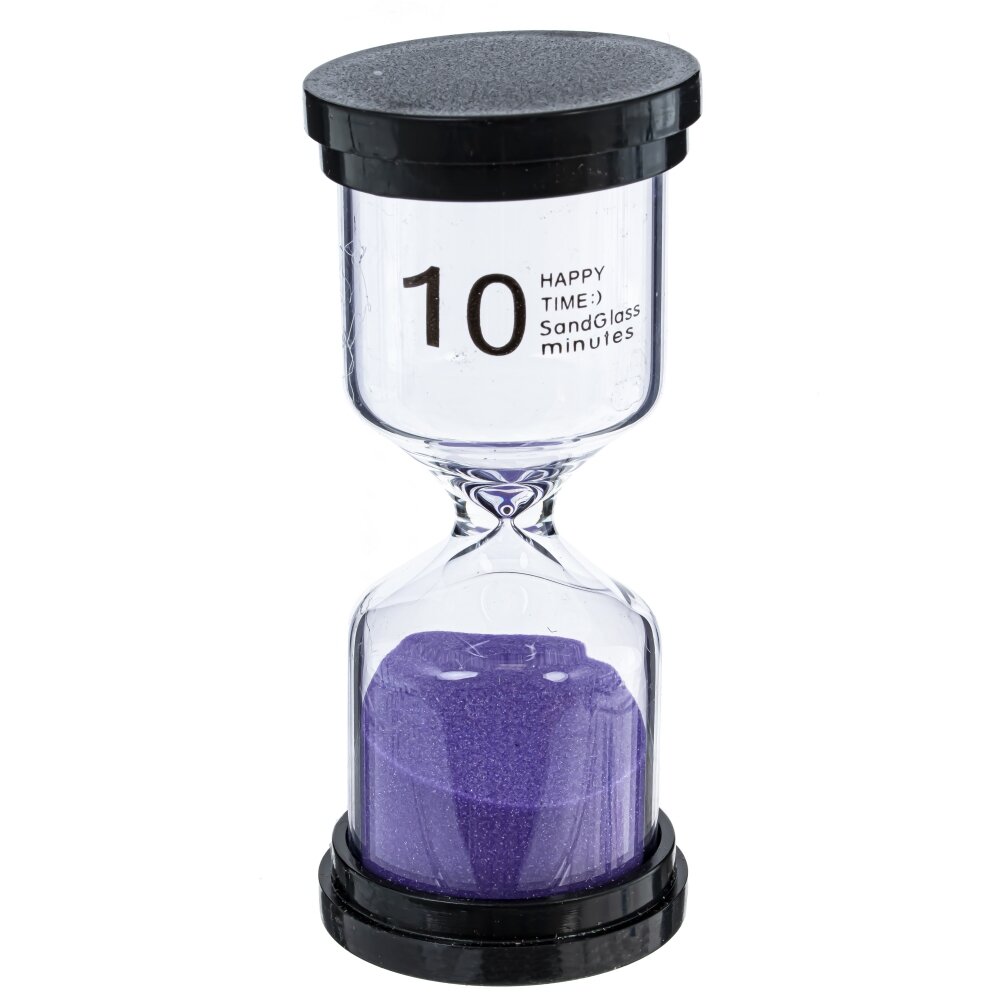Часы песочные (10 мин.), L4,5 W4,5 H10,5 см, 5в.