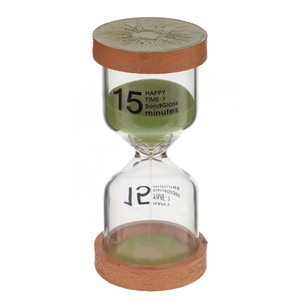 Часы песочные (15 мин.), L4,5 W4,5 H10 см, 4в.