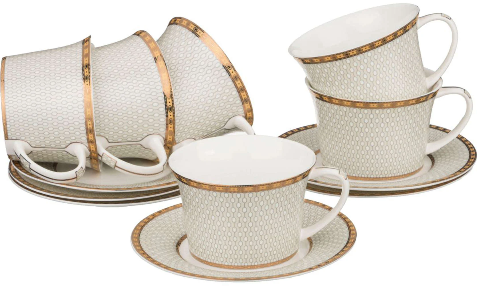 НАБОР ЧАЙНЫЙ LEFARD "STYLE" НА 6 ПЕР. 12 ПР. 250 МЛ (КОР=6НАБ.)