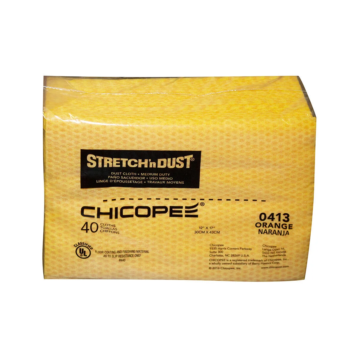 Салфетки для сбора и удаления тонера Stretch'n Dust Wipes (Katun/Chicopee) пак/40шт