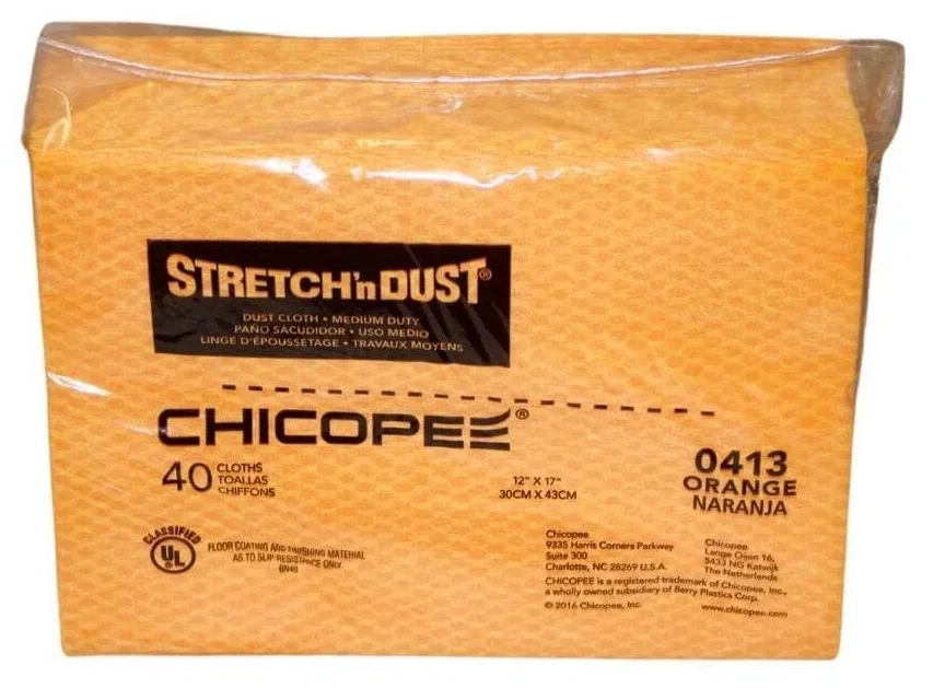 Салфетки для сбора и удаления тонера Stretch'n Dust Wipes (Katun/Chicopee) пак/40шт