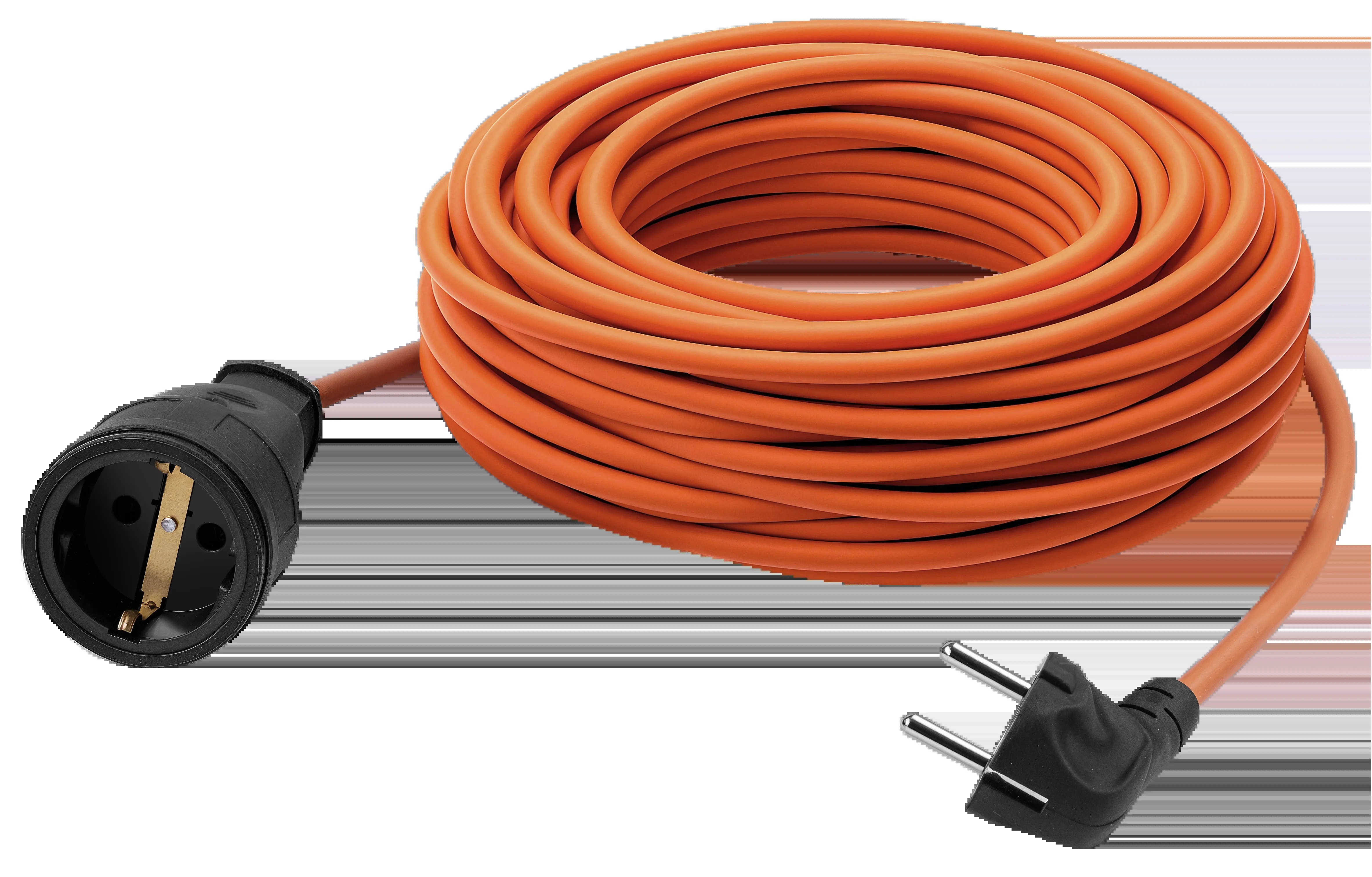 Defender Силовой удлинитель Ext2G-01-10 6А, 10м, без заземления