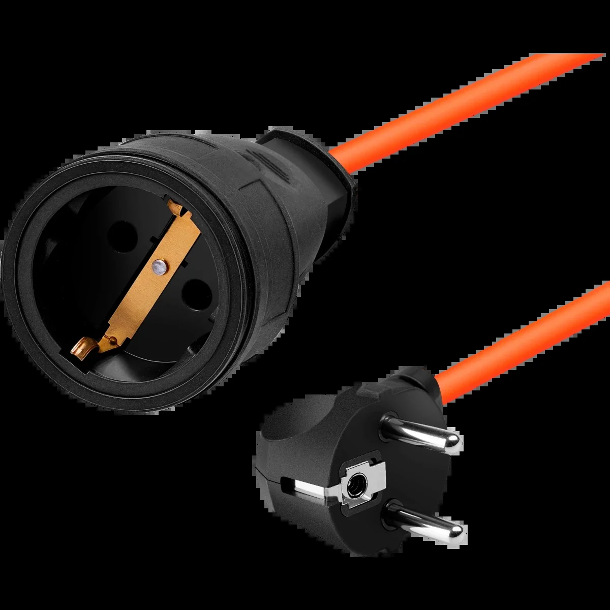 Defender Силовой удлинитель Ext2G-01-20 6А, 20м, без заземления