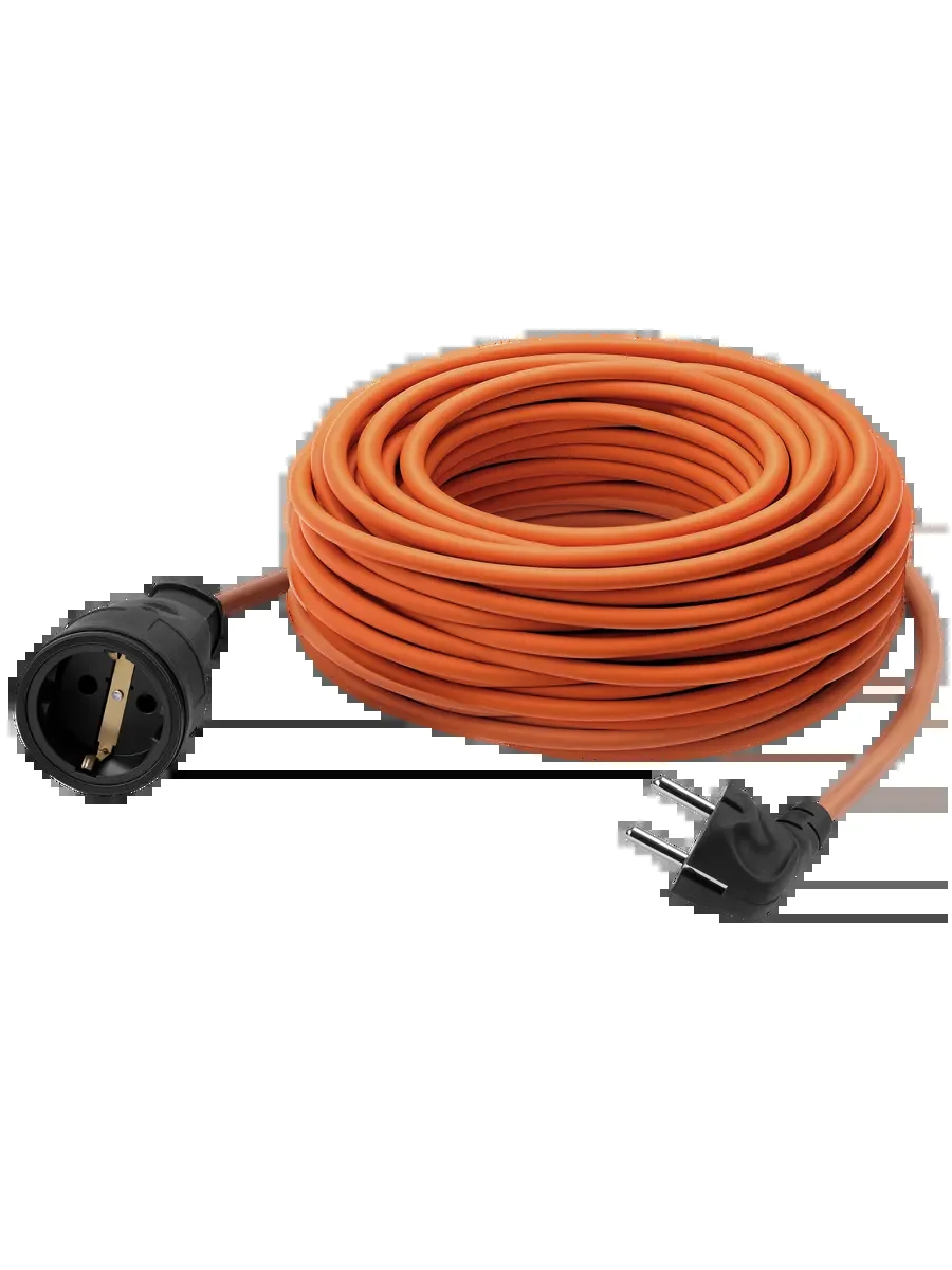 Defender Силовой удлинитель Ext2G-01-50 6А, 50м, без заземления