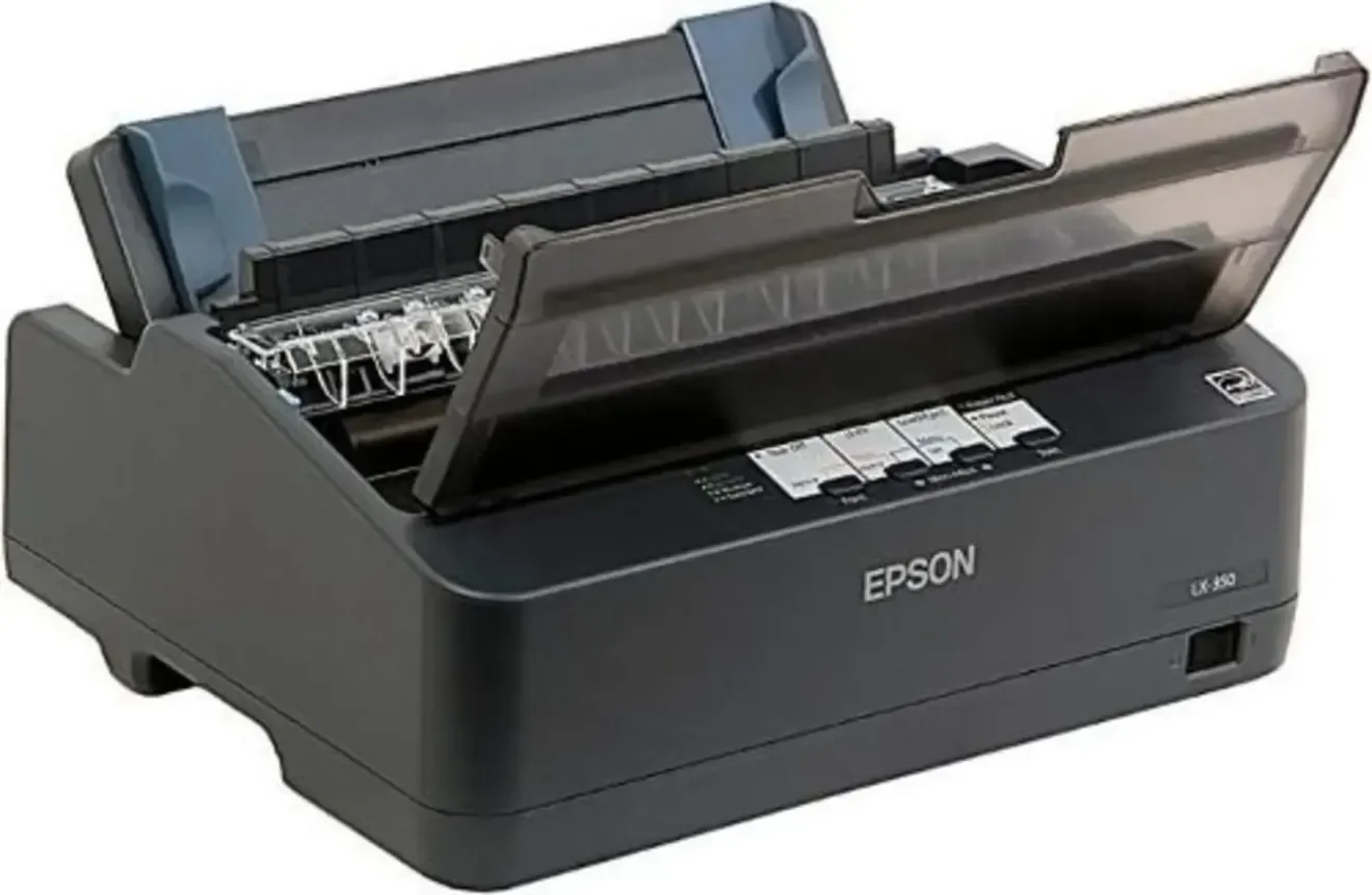 Принтер матричный Epson LX-350, A4, 9 игол, 80 колонок, 347 зн/сек, USB, LPT, COM (C11CC24031/C11CC24032)