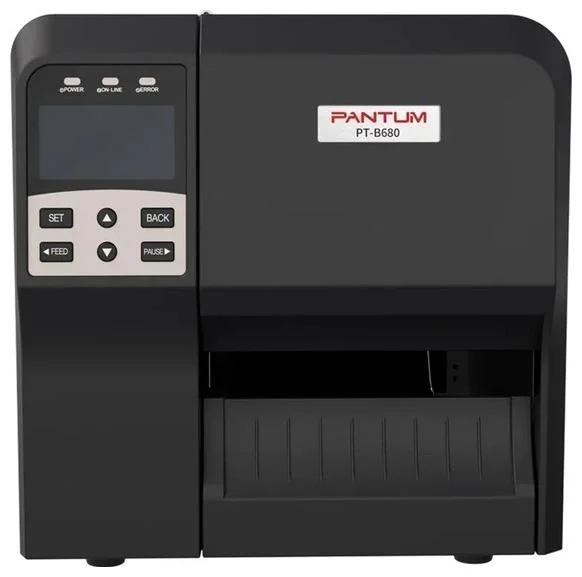 Термотрансферный принтер Pantum PT-B680 (4", 300dpi, 203 mm/s, 1" core ribbon/450m, serial port + USB + Ethernet)