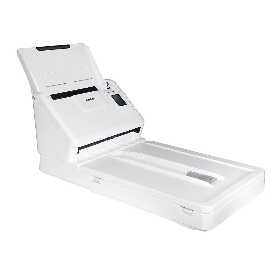 Сканер Avision AD340GN А4, 40 стр./мин., дуплекс, автоподатчик 50 листов, 1200 dpi, Ethernet, USB 2.0
