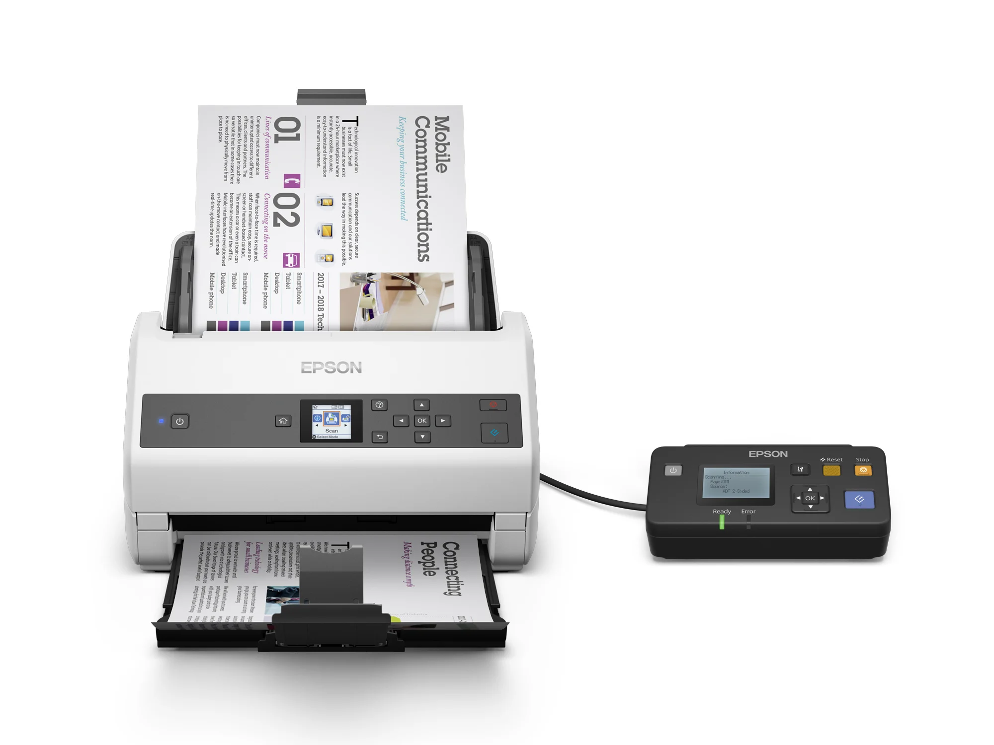 Сканер Epson WorkForce DS-870 А4