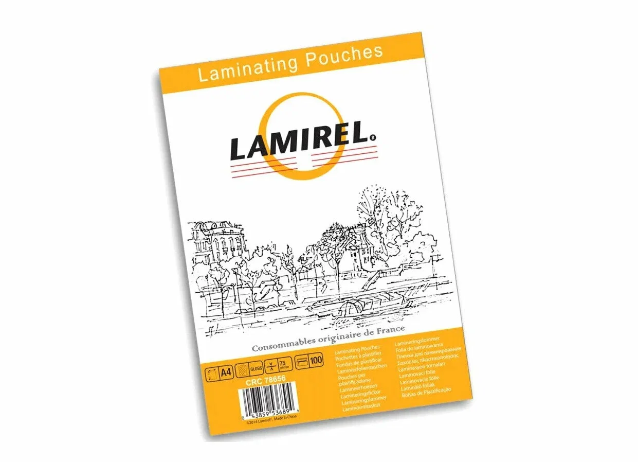 Lamirel Пленка для ламинирования А3, 125мкм, 100 шт.