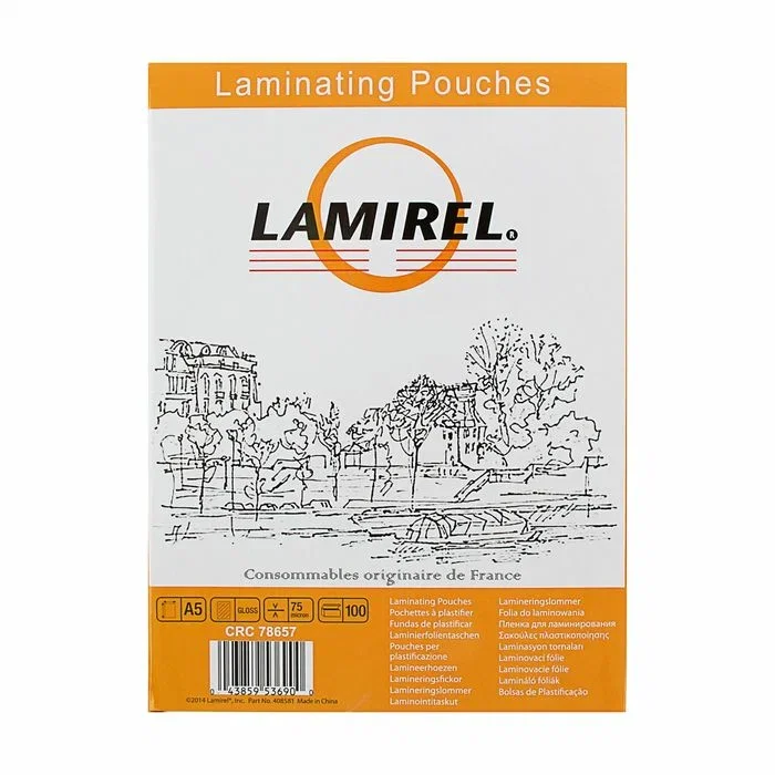 Lamirel Пленка для ламинирования А3, 125мкм, 100 шт.