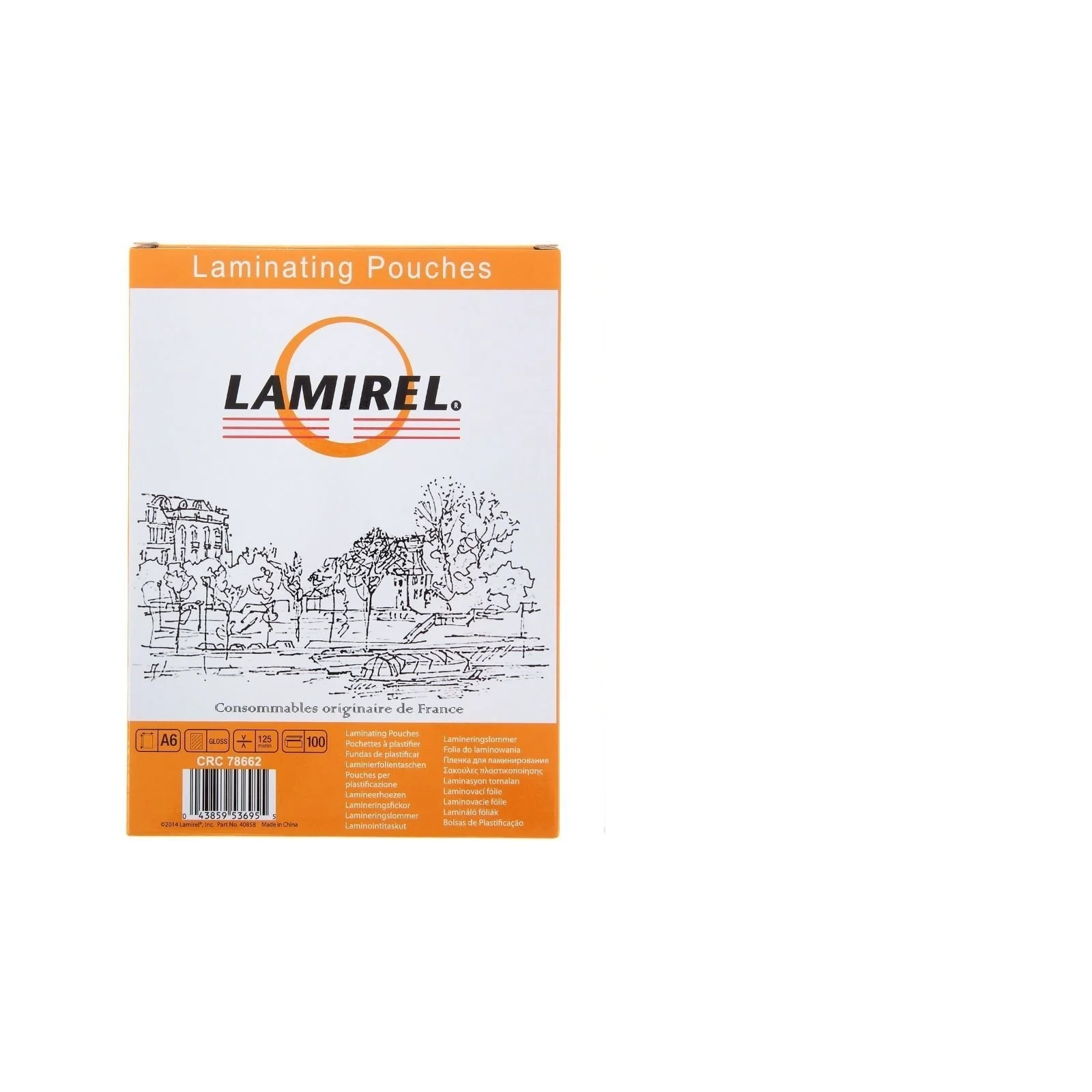 Lamirel Пленка для ламинирования А4, 100мкм, 100 шт.