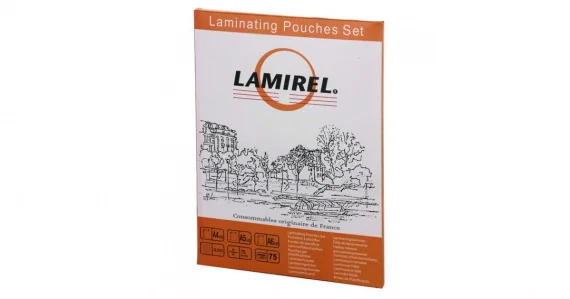 Lamirel Пленка для ламинирования А4, 75мкм, 25 шт.