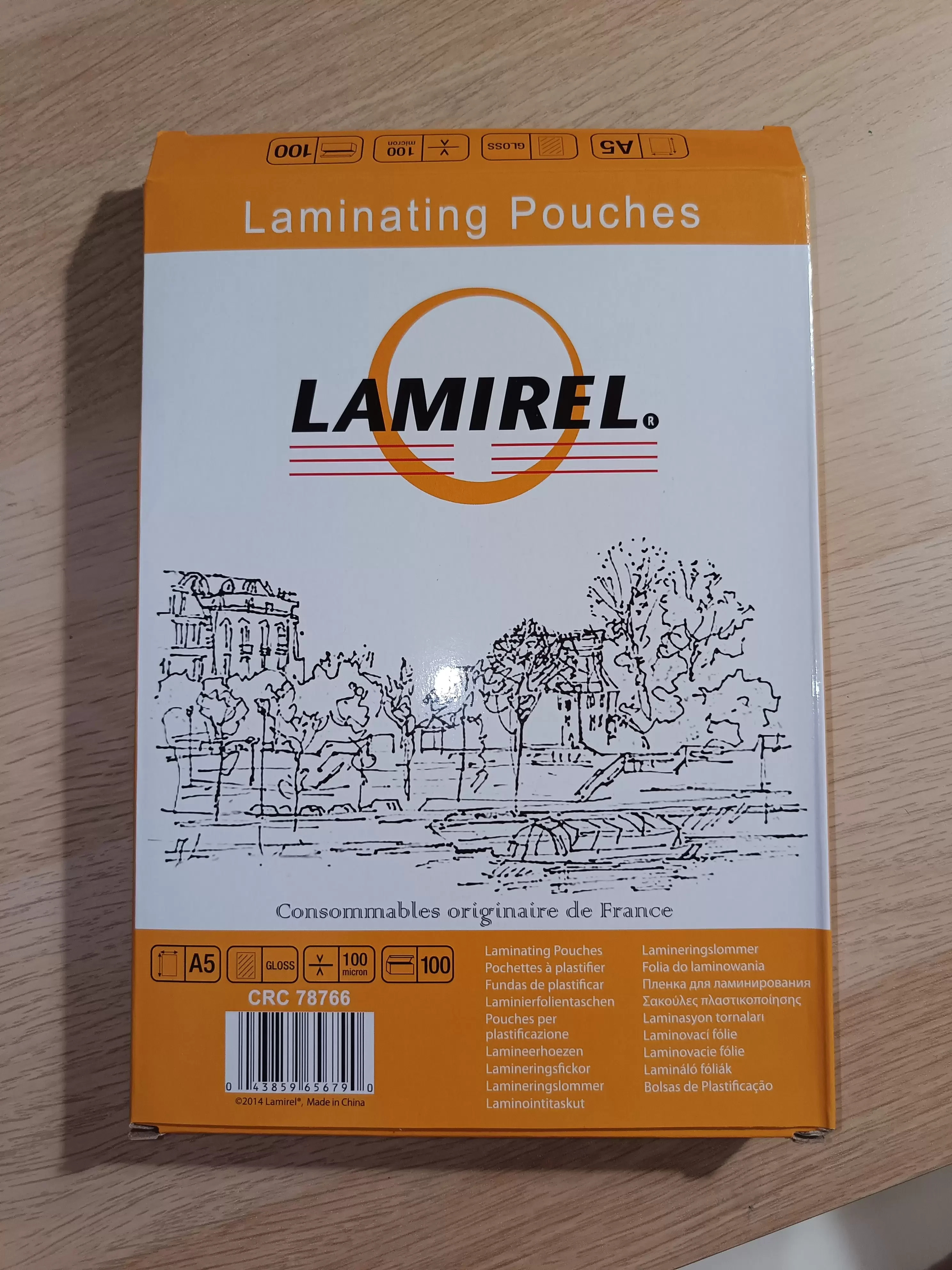 Lamirel Пленка для ламинирования А5, 100мкм, 100 шт.