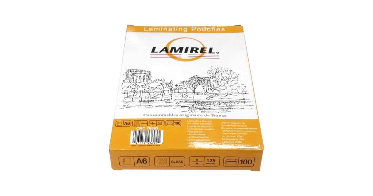 Lamirel Пленка для ламинирования А6, 125мкм, 100 шт.