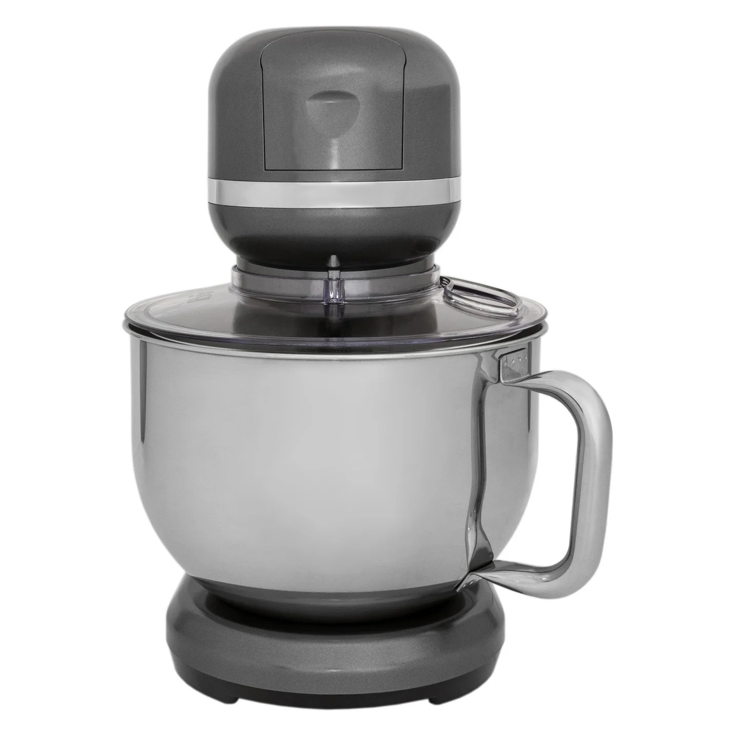Миксер-тестомес JVC JK-MX525, 1600Вт, 8 скоростей, чаша 5,5/4,5, темно-серый
