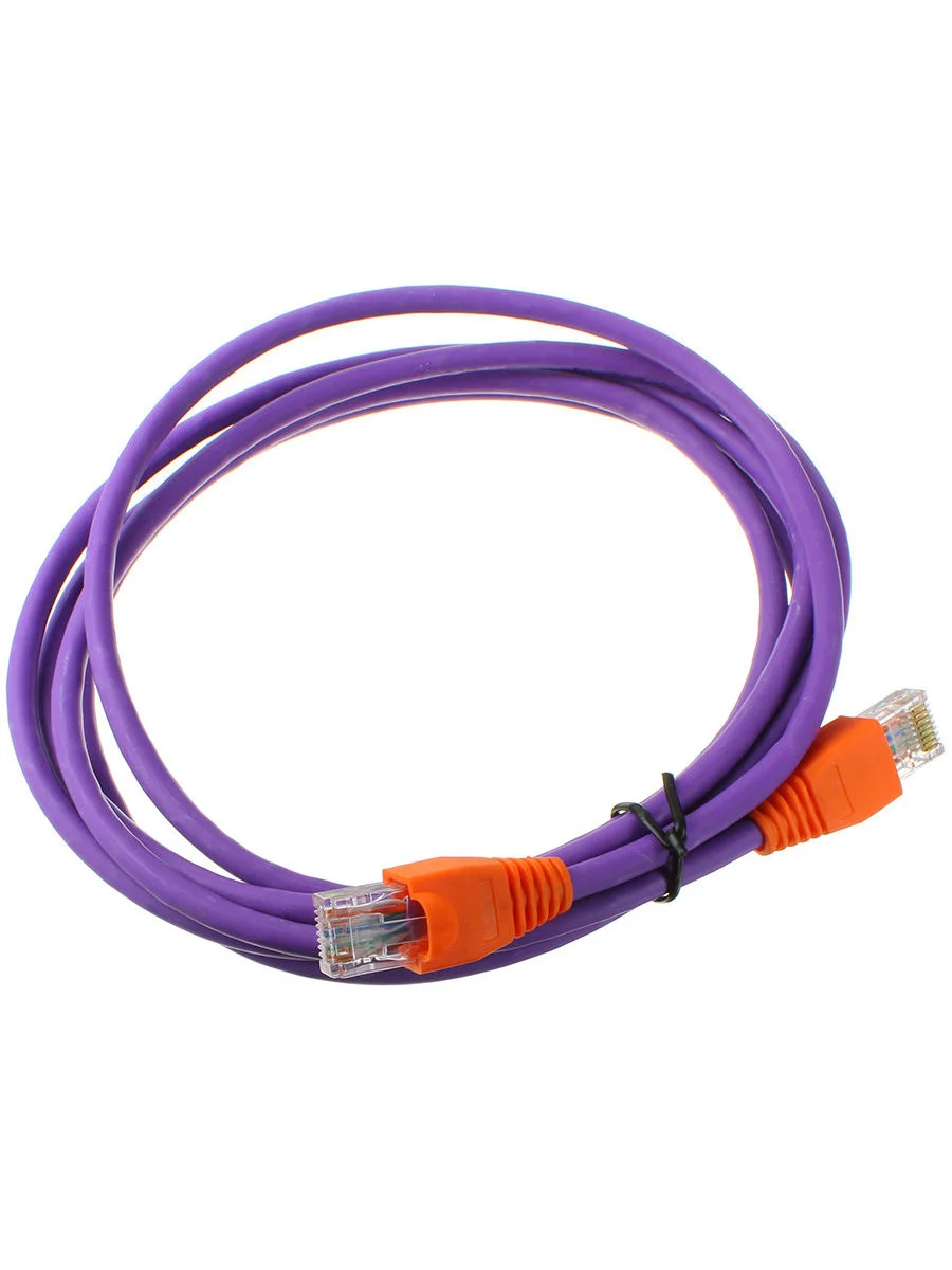 Коммутационный шнур 2м (патчкорд 8P8C) RJ-45 <=> RJ-45