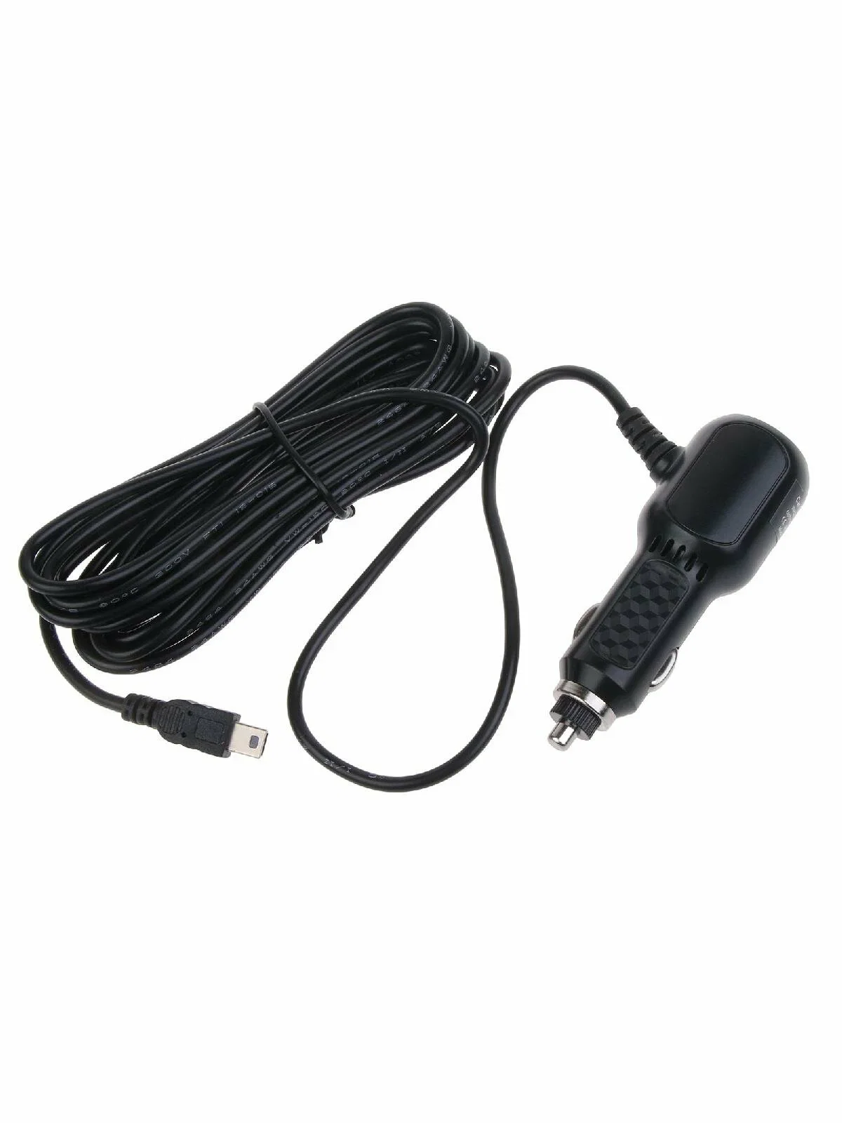 Адаптер питания автомобильный шнур mini USB