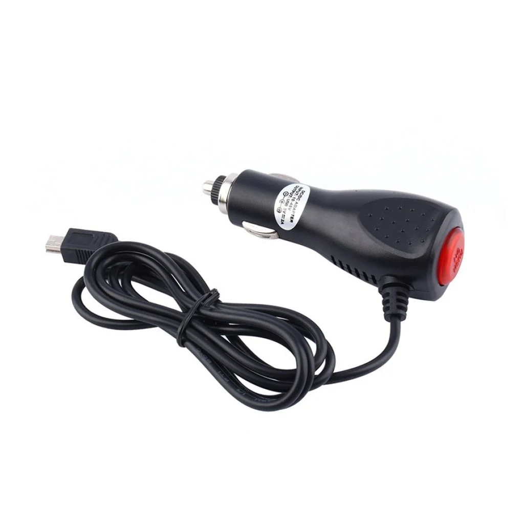 Адаптер питания автомобильный шнур mini USB