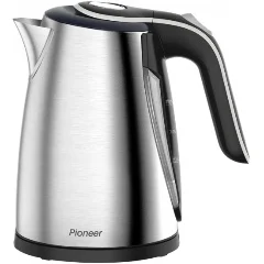 Эл,чайник  Pioneer KE525M white, 2400Вт, 1,8л, металл, двойные стенки корпуса, холодное прикосновени