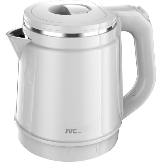 Эл,чайник JVC JK-KE1810 white, 2400Вт, 1,8л, металл, нержавеющая сталь внутри, пластик снаружи