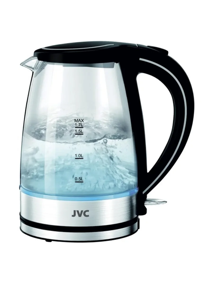 Эл,чайник JVC JK-KE1828, 2400Вт, 1,8л, металл, защита от включения без воды