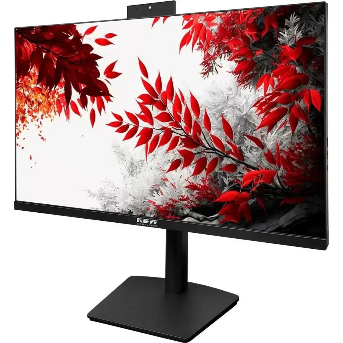 Монитор 27" RDW Computers RDW2702K черный IPS 1ms HDMI M/M Cam матовая HAS Piv 1000:1 350cd 178гр/178гр 2560x1440 100Hz DP QHD USB 1.7кг (RUS)