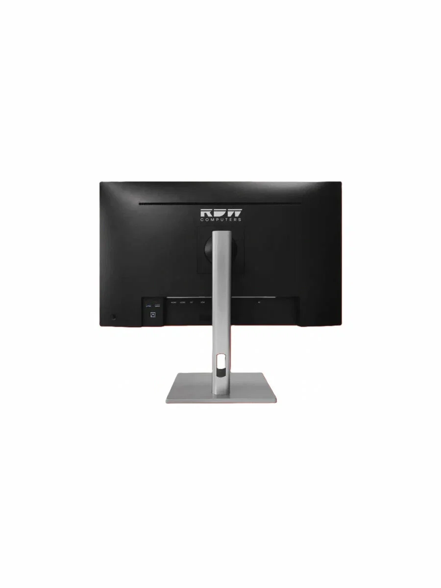 Монитор 27" RDW Computers RDW2707 IPS 3840x2160, 60 Гц, 1 мс, 16:9, 300 кд/м², VGA, 2xHDMI 2.1, DP 1.4, USB-C (65 Вт), USB Hub (4x USB 3.2), 3.5 Jack,