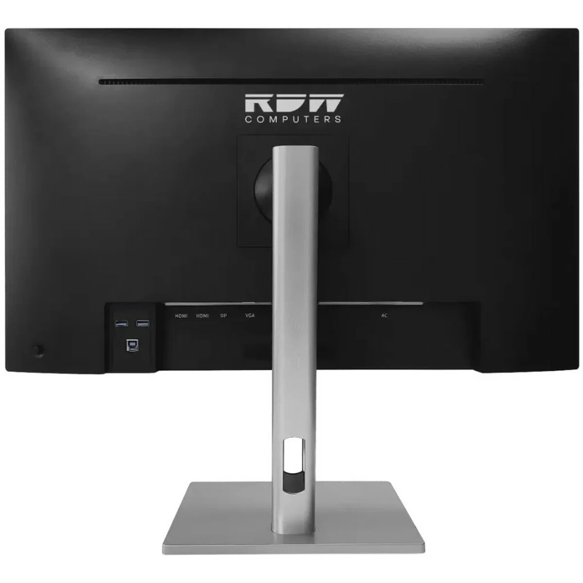 Монитор 27" RDW Computers RDW2707 IPS 3840x2160, 60 Гц, 1 мс, 16:9, 300 кд/м², VGA, 2xHDMI 2.1, DP 1.4, USB-C (65 Вт), USB Hub (4x USB 3.2), 3.5 Jack,