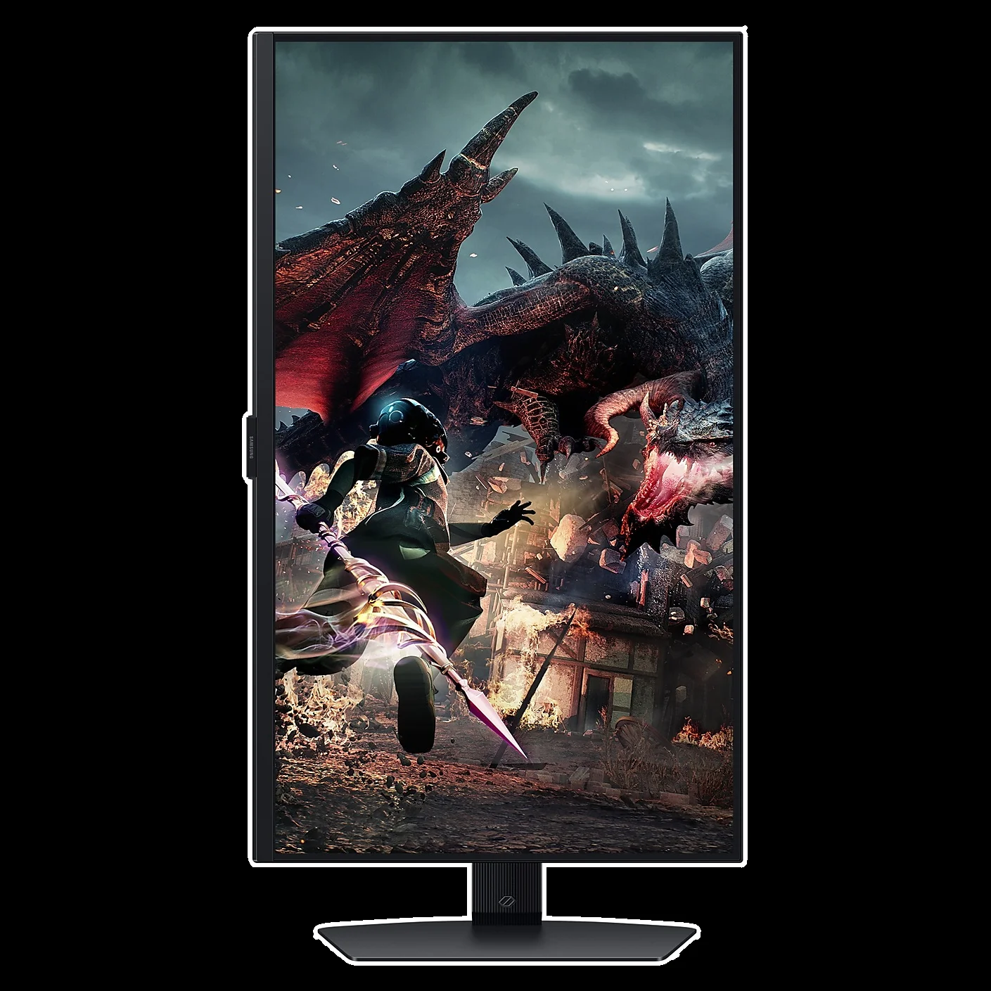 Монитор 27" Samsung LS27DG502EIXCI IPS 2560x1440, 180 Гц, 1 мс, 16:9, 350 кд/м², 1xHDMI 2.0, 1xDP, черный