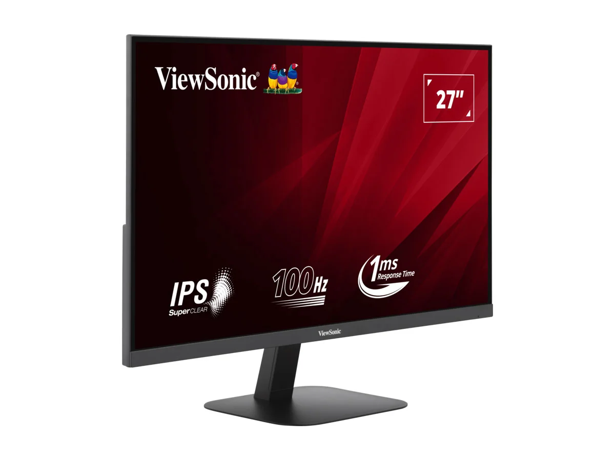 Монитор 27" ViewSonic VA2708-HDJ IPS 1920x1080, 100 Гц, 5 мс, 16:9, 250 кд/м2, 1xHDMI, 1xDP, 1x3.5 мм, черный