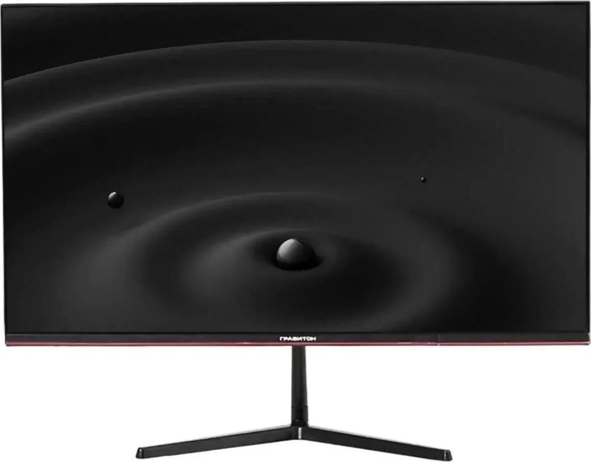 Монитор 27" Гравитон МН27А IPS 1920x1080, 75 Гц, 5 мс, 16:9, 300 кд/м², 1xVGA, 1xHDMI, 1xDP, 2x3 Вт, 75x75, черный