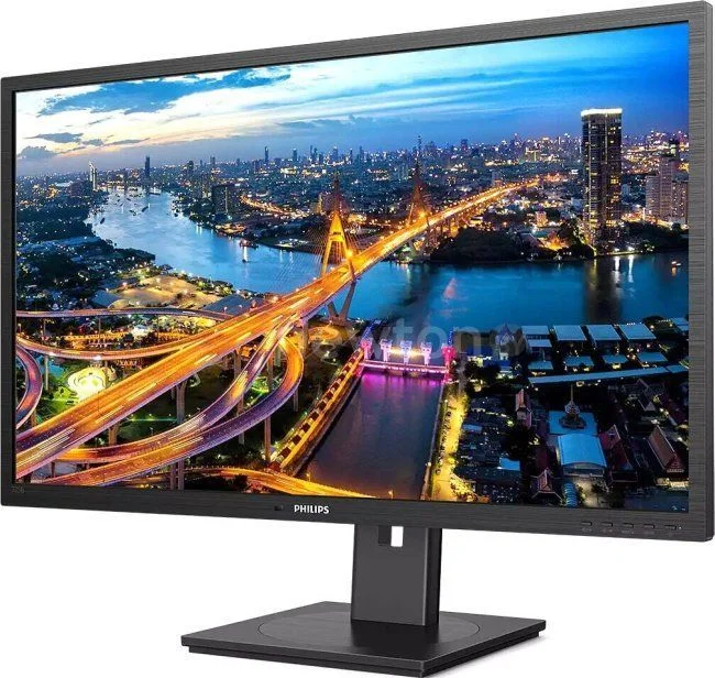 Монитор 31.5'' Philips 325B1L 16:9 2560х1440(WQHD) IPS, nonGLARE, 250cd/m2, H178°/V178°, 1200:1, 50M:1, 1.07B, 4ms, VGA, 2xHDMI, DP, USB-Hub, Height a