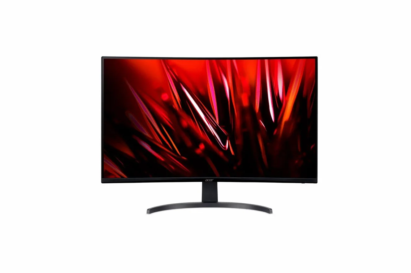Монитор 31.5" Acer ED320QUS3bmiipx VA 2560x1440, 180 Гц, 5 мс, 16:9, 250 кд/м², 2xHDMI 2.0, DP, HDR10, FreeSync, изогнутый экран (1500R), динамики, че
