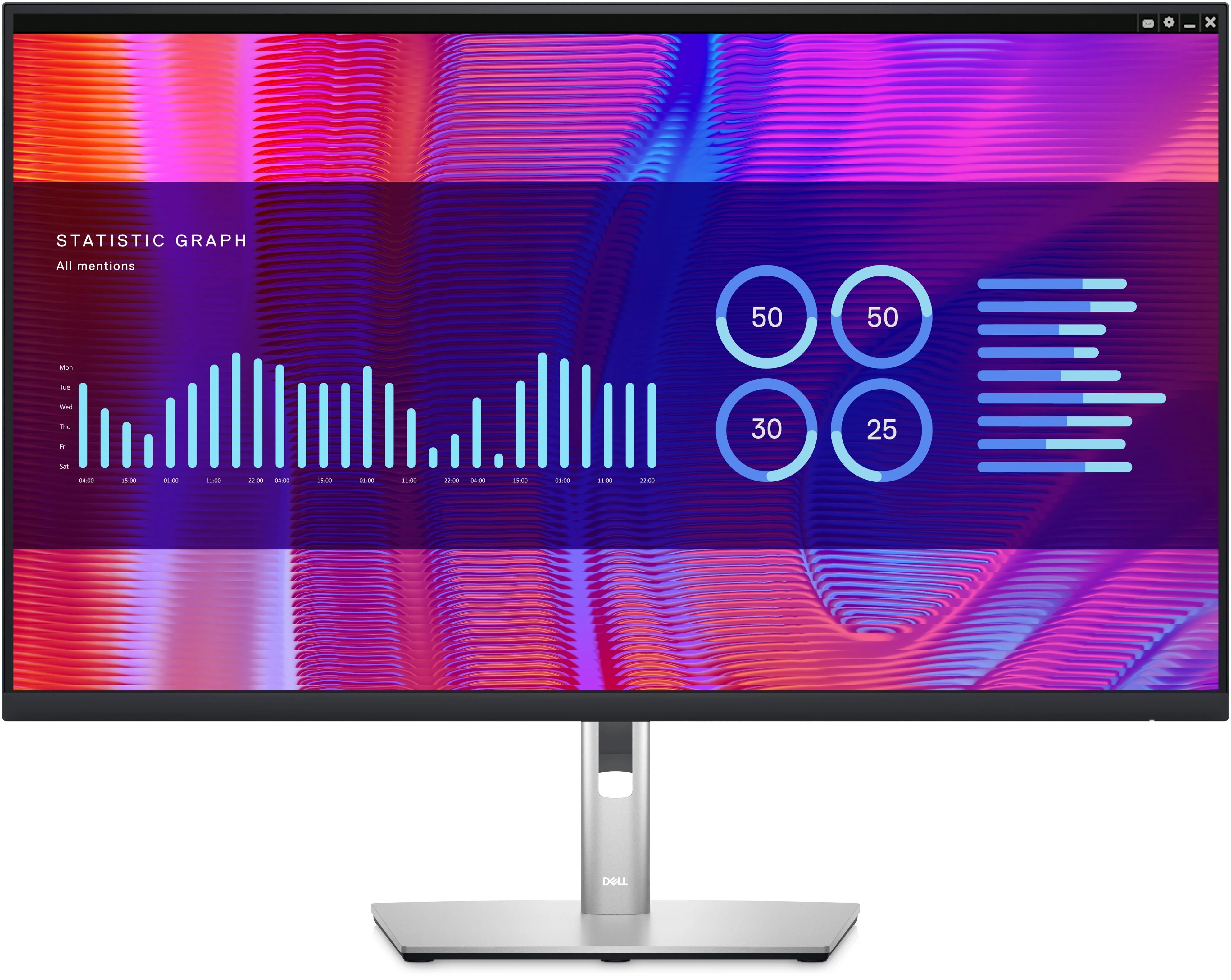 Монитор 31.5" Dell P3225DE IPS 2560x1440, 100 Гц, 5 мс, 16:9, 350 кд/м², HDMI 2.1, DP 1.4, DP OUT, USB-C (90 Вт), 3xUSB 3.2, Ethernet (1 Gbит), черный