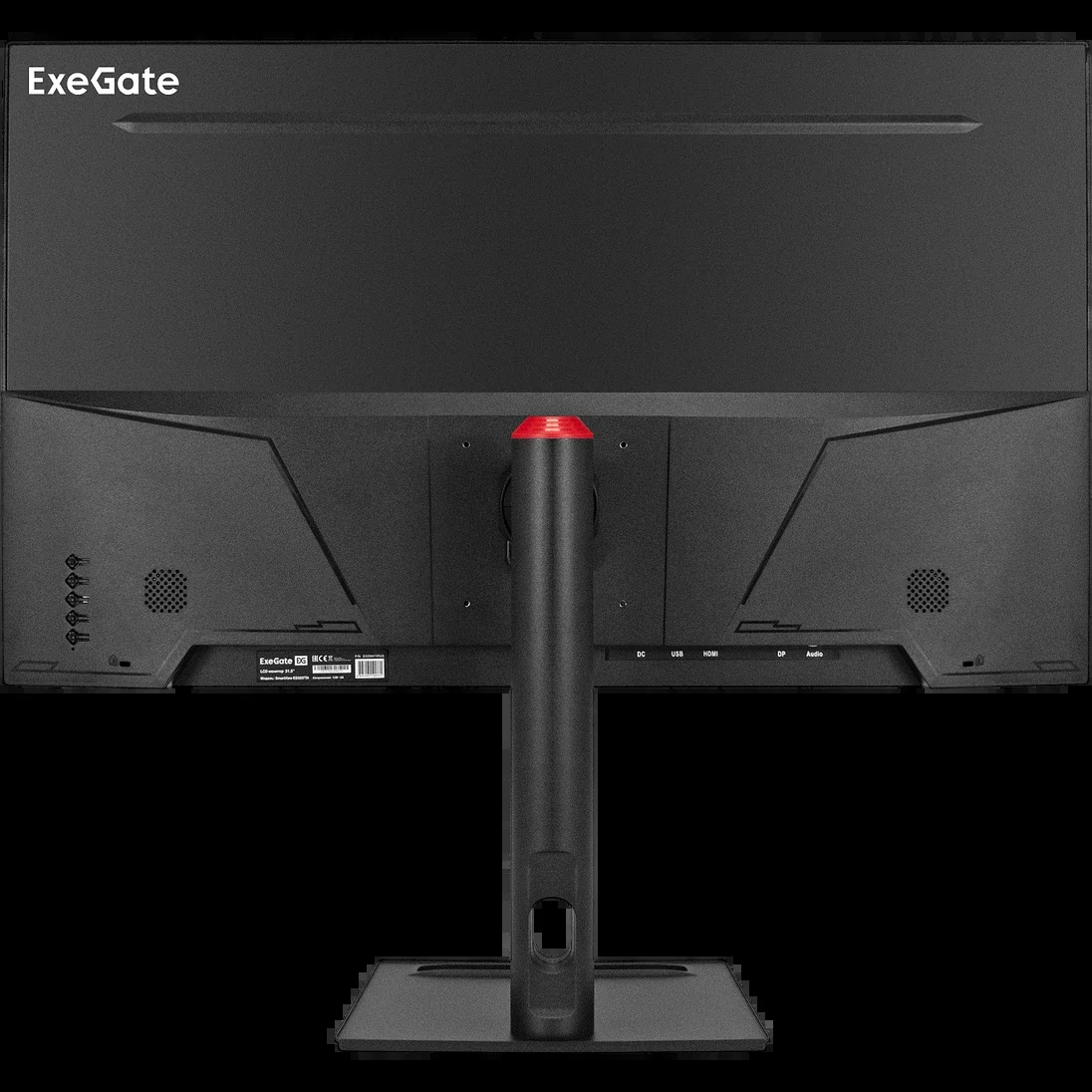 Монитор 31.5" ExeGate SmartView ES3207TA IPS 2560x1440, 75 Гц, 1 мс, 16:9, 300 кд/м², HDMI 2.0, DP, 3.5 Jack, динамики (2x3 Вт), HDR10, FreeSync, черн